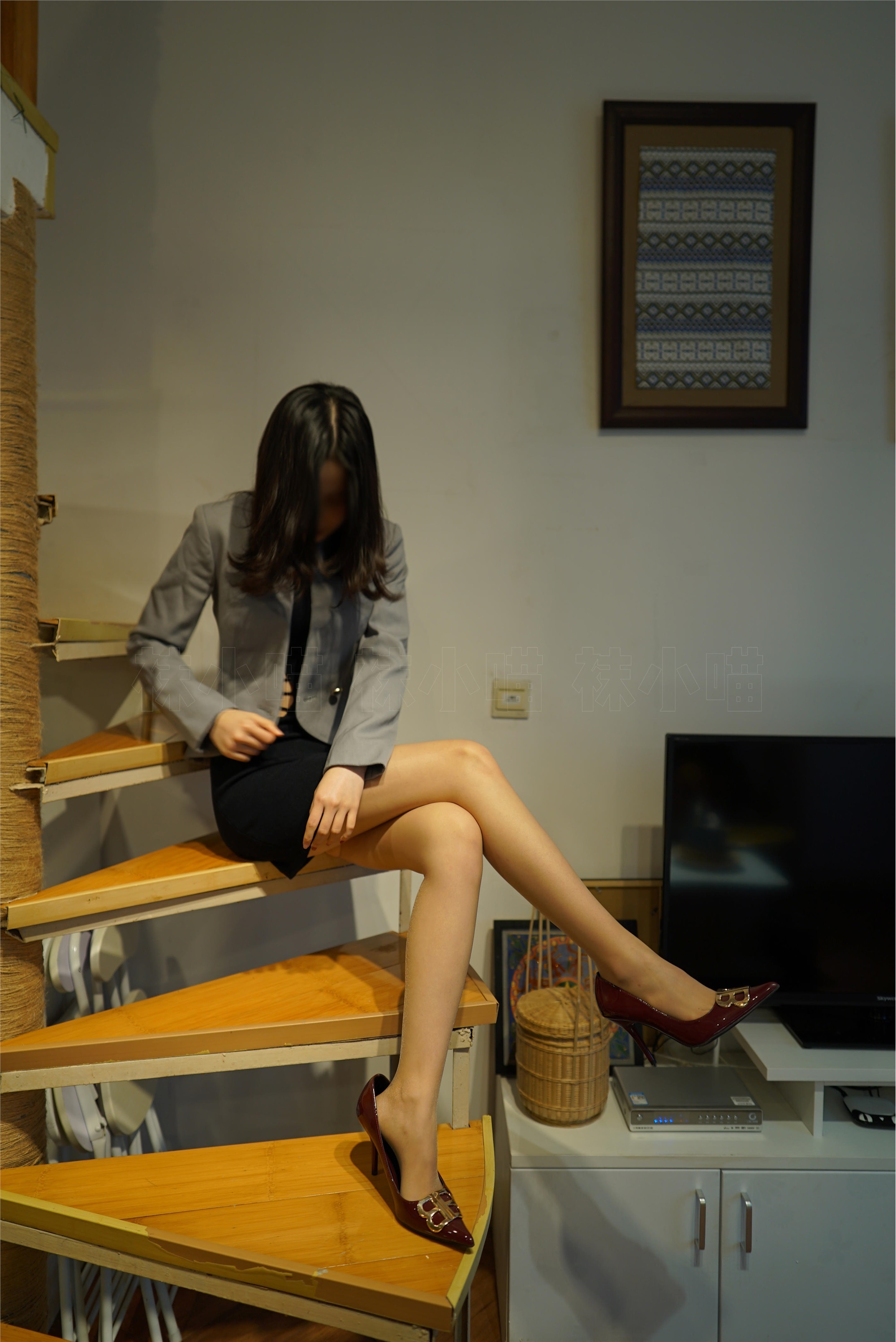 KittyWawa袜小喵  KT149《拾级而上》